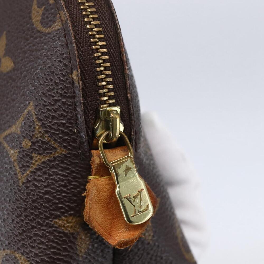 LOUIS VUITTON Monogram Pochette Cosmetic PM Cosmetic Pouch M47515 LV Auth BA7939 - Picture 8 of 16